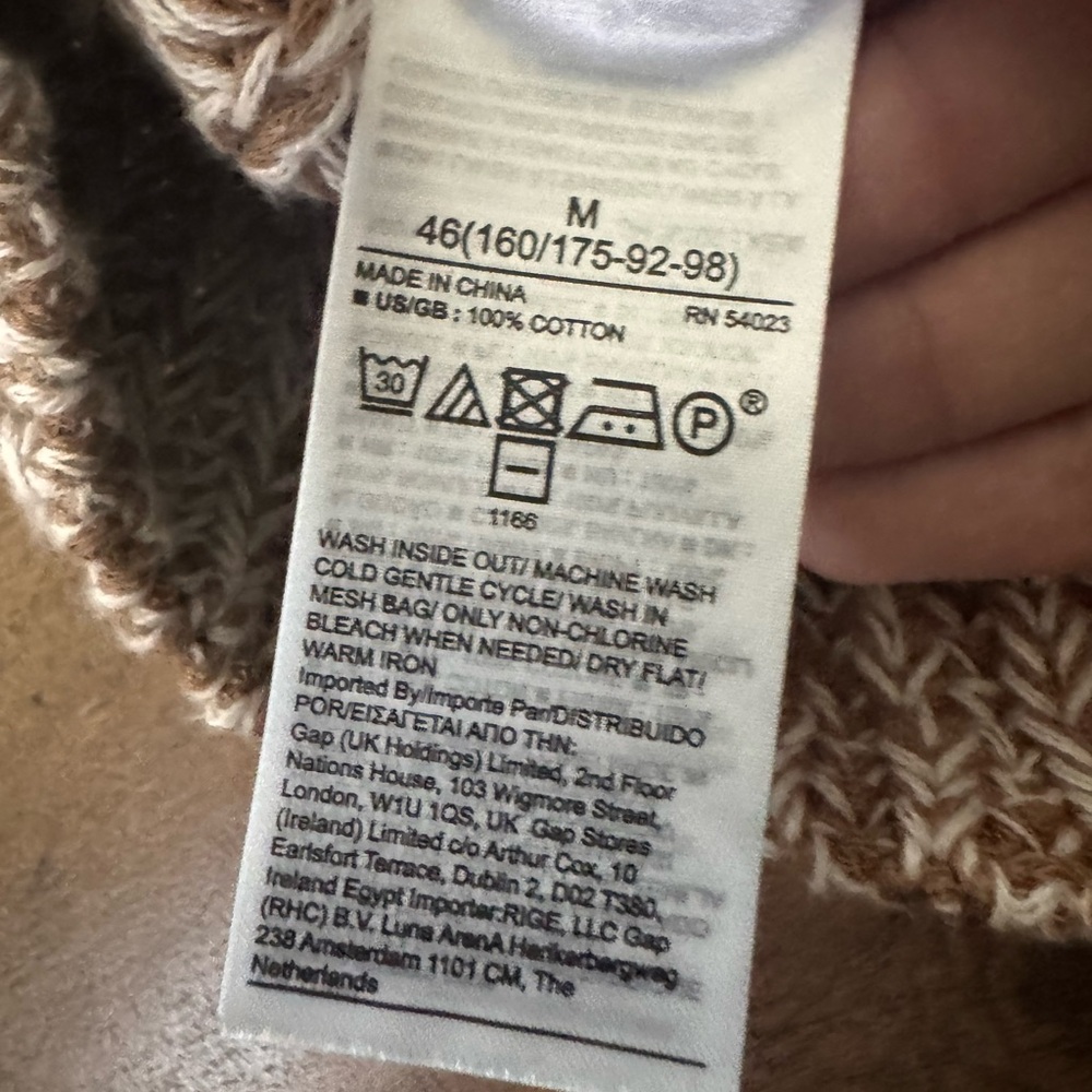 Banana Republic Brown and Cream Knit Sweater - Picture 7 of 7